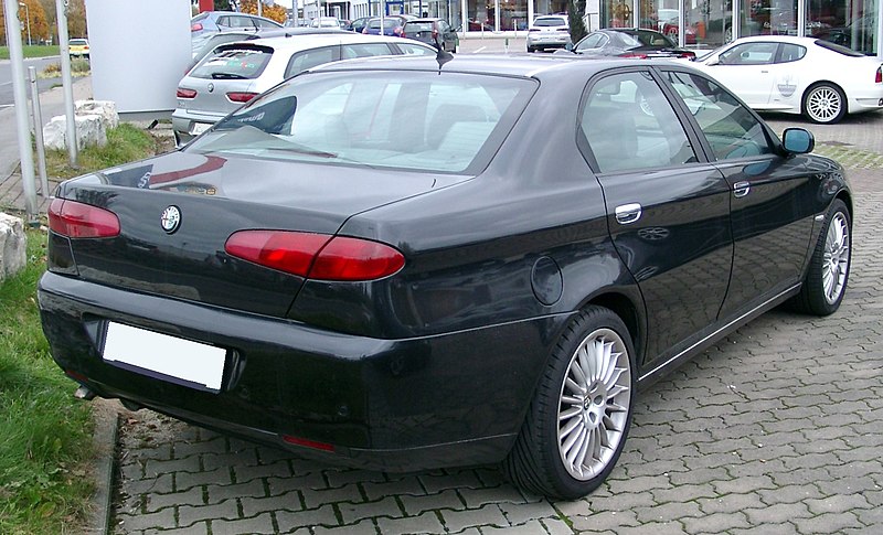 File:Alfa Romeo 166 rear 20071105.jpg