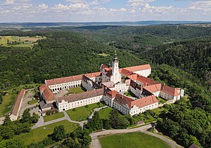 Nordwestansicht des Stiftes Altenburg