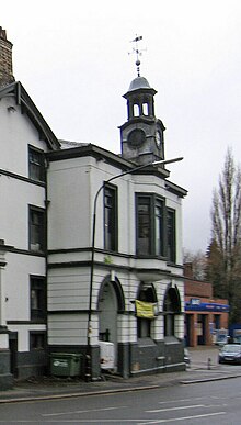 The old town hall in Altrincham Altrincham - Old Market Tavern (cropped).jpg