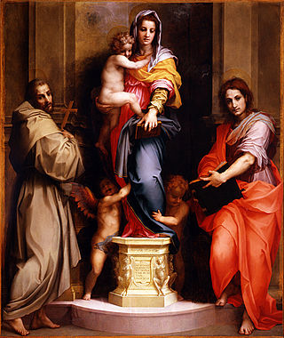 <i>Madonna of the Harpies</i> Altarpiece by Andrea del Sarto