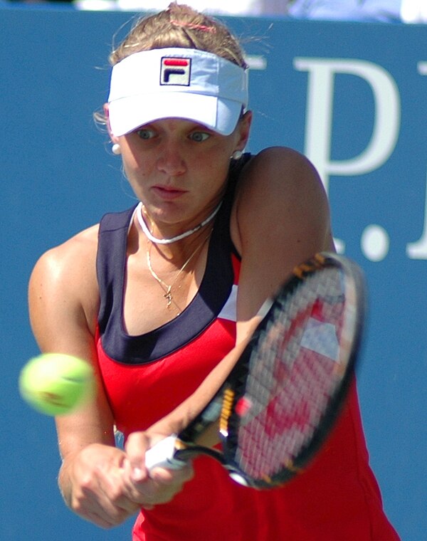Chakvetadze at the 2009 US Open