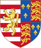 Arms of Mary Tudor, Duchess of Suffolk.svg