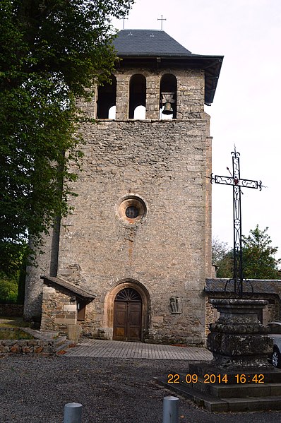 File:Arques, Aveyron, Church Bell Tower.JPG