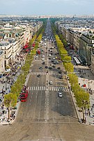Avenue des Champs-Elysées from top of Arc de triomphe Paris.jpg