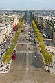 Avenue des Champs-Elysées from top of Arc de triomphe Paris.jpg