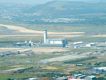 Baglan bay power station