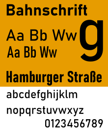 Beskrivelse av Bahnschrift.svg-bildet.