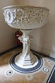 Baptismal font in Quinta da Regaleira Chapel (Sintra, Portugal)