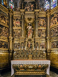 Barcelona Cathedral Interior - Chapel of St. John the Baptist and St. Joseph .jpg