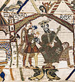 Hitvalló Eduárd koronájával a bayeux-i kárpiton