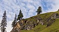 * Nomination Mountain trip from Tschiertschen (1350 meters) to Ochsenalp (1941 meters). Steep rocky wall. --Agnes Monkelbaan 06:49, 4 October 2017 (UTC) * Promotion Good Quality, even the corners don't go soft -- Sixflashphoto 13:40, 4 October 2017 (UTC)