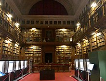 The Biblioteca Ambrosiana in Milan, founded in 1609 by Cardinal Federico Borromeo Biblioteca-Ambrosiana-Milan.jpg