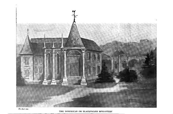 The Blackfriars monastery, Perth (now lost)