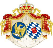 Coat of arms of Auguste Amélie de Bavière (Source: Wikimedia)