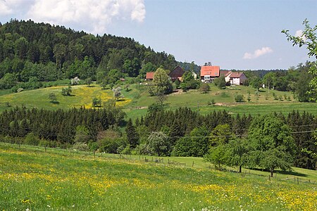 Blick auf Billingshalden