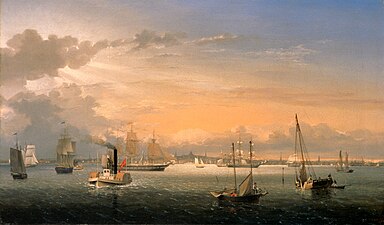 Boston Harbor by Fitz Hugh Lane, 1854.jpg