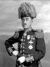 Överste Bror Oliver Claes Munck af Fulkila (1857-1935), inspektör för kavalleriet 1915-1917, foto från 1917 av fotograf Florman, Karlsborgs fästningsmuseum.