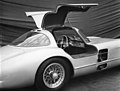 1956: Futuristic car at Mercedes Sindelfingen