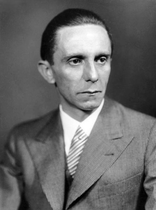 Joseph Goebbels, Reich Minister of Public Enlightenment and Propaganda