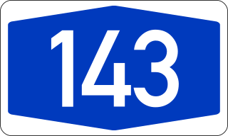 <span class="mw-page-title-main">Bundesautobahn 143</span> Federal motorway in Germany