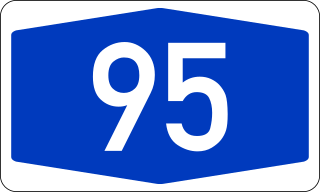 <span class="mw-page-title-main">Bundesautobahn 95</span> Federal motorway in Germany