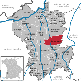 Burtenbach - Localizazion
