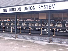 Museum Exhibit of the Burton Union Fermentation System Burton Union Fermentation System, Coors Visitor Centre - geograph.org.uk - 761185.jpg