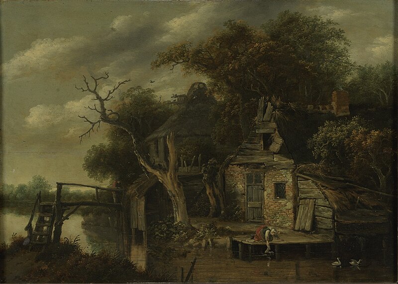 File:C.G. Decker - Huisje aan het water - NK1506 - Cultural Heritage Agency of the Netherlands Art Collection.jpg