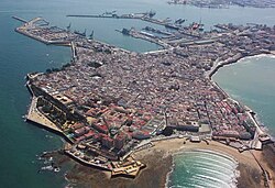 Mahali pa Mkoa wa Cádiz katika Hispania