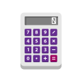 Calculator Flat Icon Vector.svg