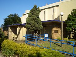 Campsie Early Childhood Centre, designed by architects Davey & Brindley in 1954. Campsie7.JPG