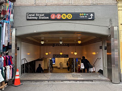 How to get to Canal Street Station New York City Subway with public transit - About the place