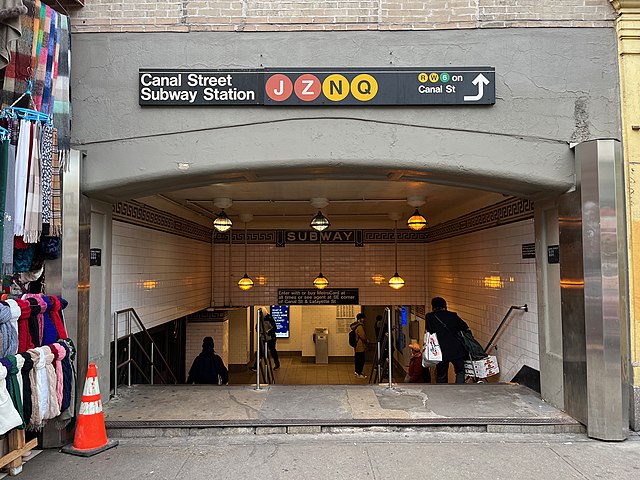 Entrance on Centre Street