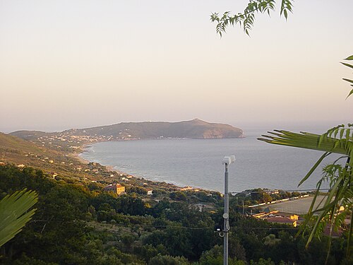 Vista del Capo Palinuro da Caprioli