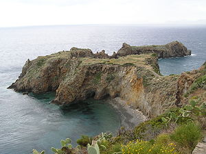 View of the Capo Milazzese
