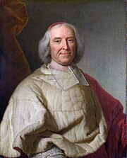 Cardinal Fleury, chief minister of France 1723 to 1743; he viewed the Jacobites as an ineffective weapon for dealing with British power Cardinal de Fleury by Rigaud.jpg
