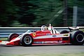 Carlos driving his Ferrari 312T3 on the way to victory in the 1978 USA Grand Prix at Watkins Glen, NY