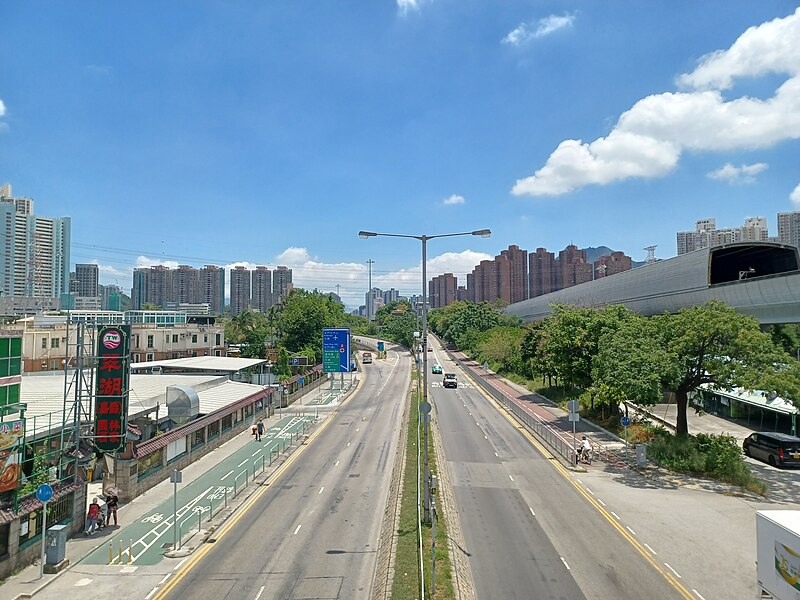 File:Castle Peak Road - Lam Tei part 3 in July 2022.jpg