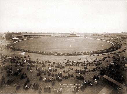 The Cricket Ground in 1892