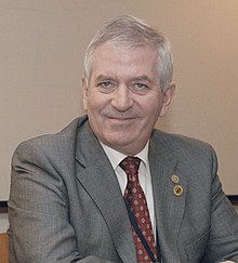 In 2007, Charlie McCreevy was quoted as saying that the proposal for an EU-wide patent was stuck in the mud. Charlie McCreevy portrait.jpg