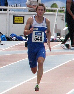 Christian Blum German track and field sprinter