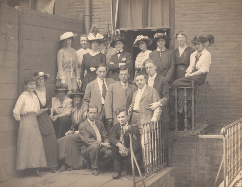 File:Clarence H. White School students and faculty, ca 1915.png