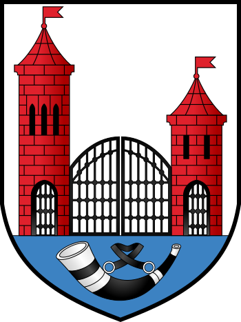 File:Coat of Arms of Skidal, Belarus.svg