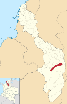 Locatie van Arenal