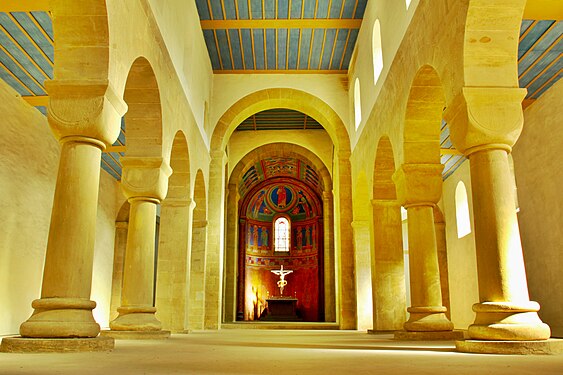 Kleine Comburg- HDR der romanischen Kirche