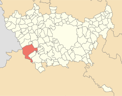 Abbiategrasso within the Province of Milan
