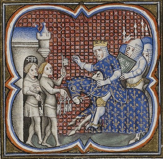 Lodewijk VIII neemt Avignon in