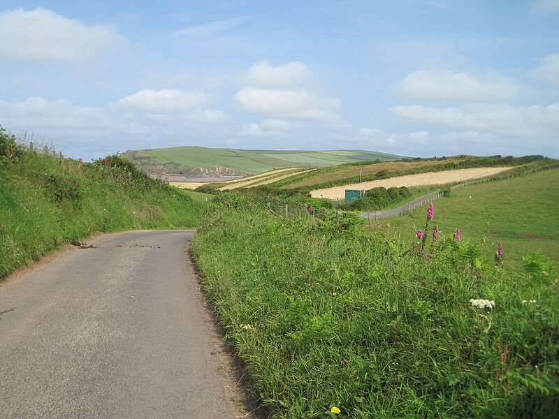 File:Country Lane near St. Bees - geograph.org.uk - 3566166.jpg