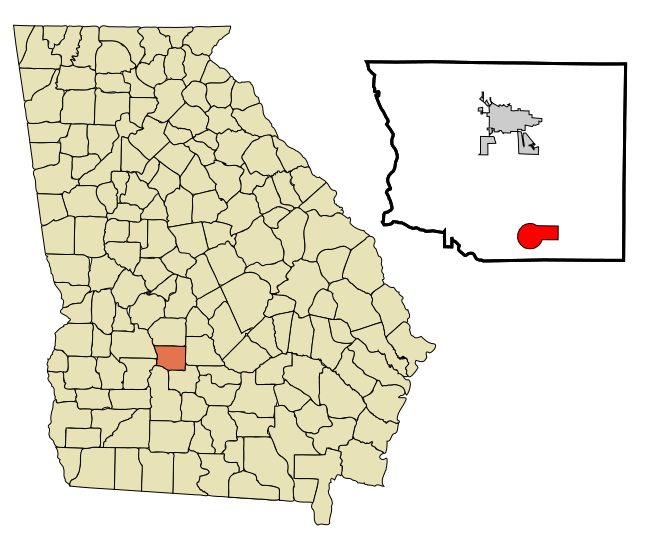 File:Crisp County Georgia Incorporated and Unincorporated areas Arabi Highlighted.svg