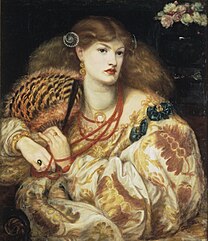 ROSSETTI Dante Gabriel Monna Vanna 1866